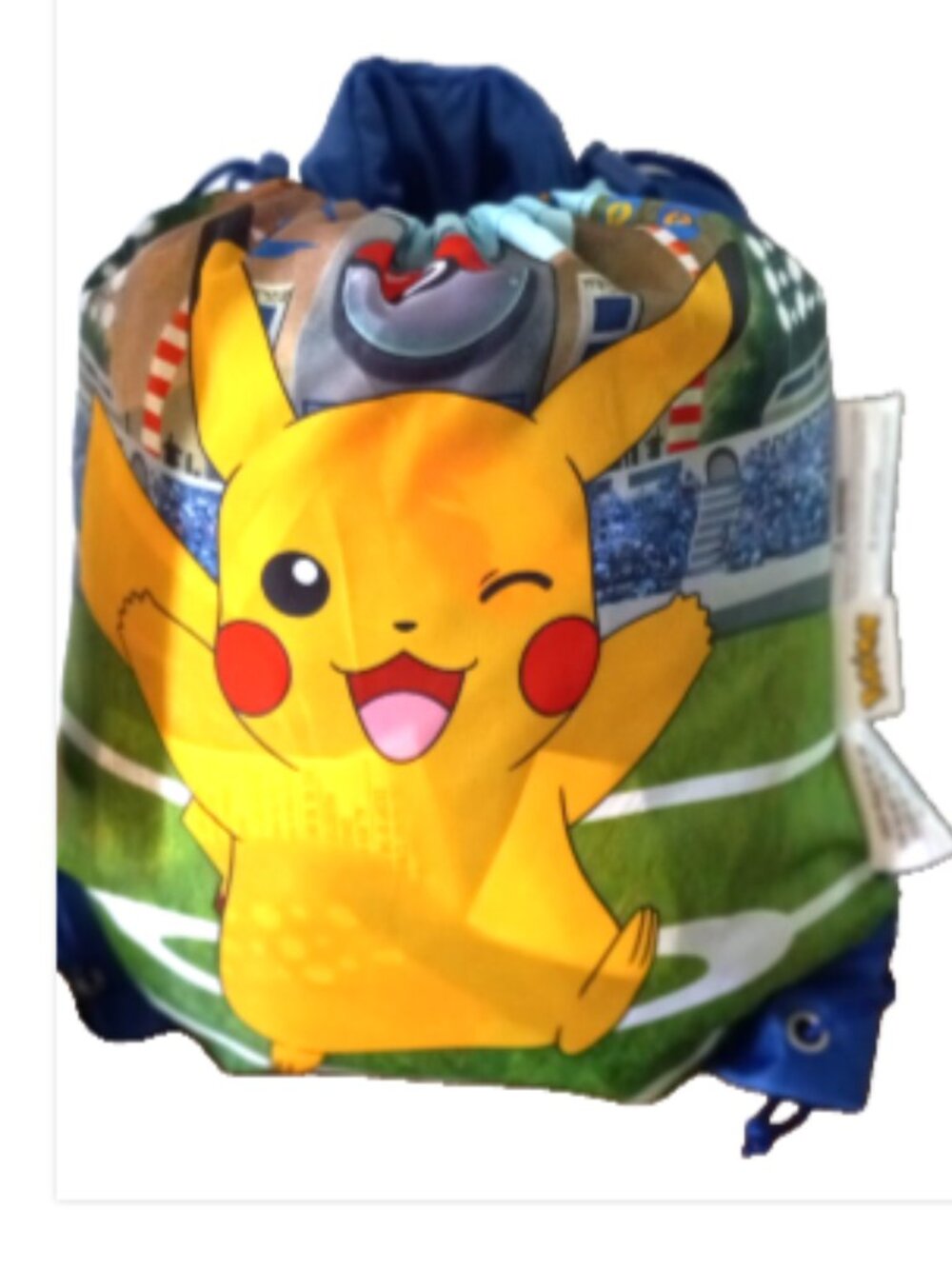 Pokémon Kids Sleeping Bag  in Backpack Pikachu Squirtle Charmander Bulbasaur
